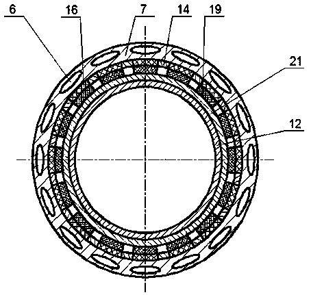 Vehicle wheel rim composite brake device integrating permanent magnet braking and friction braking