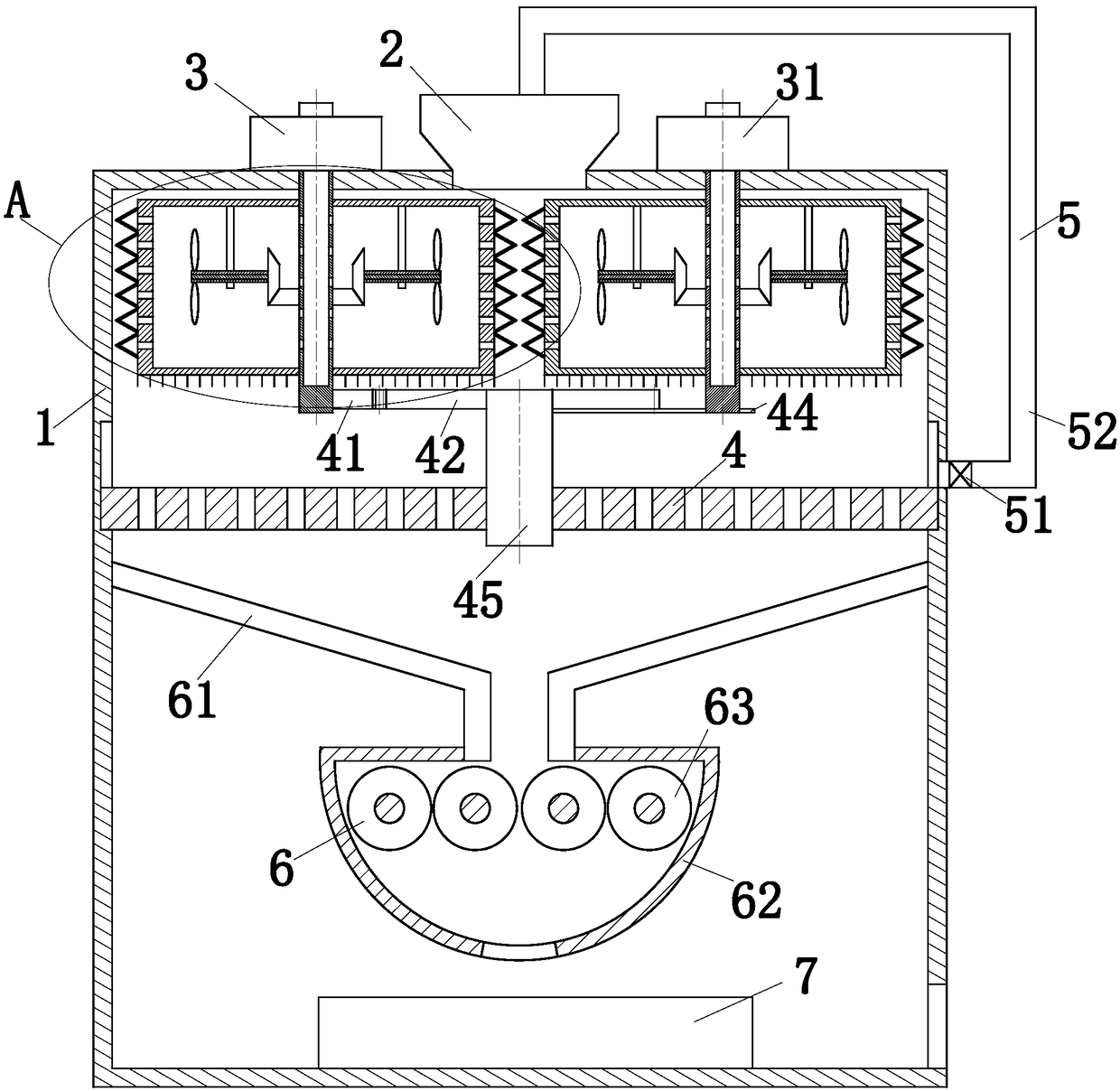 Refined production method for chemical raw materials