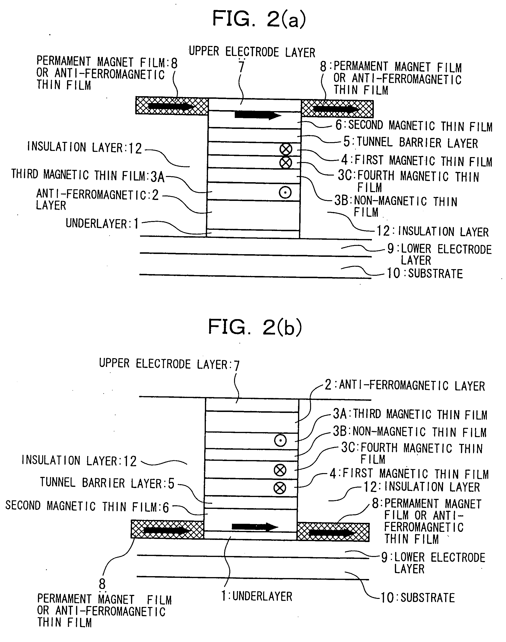 Spin tunnel magnetoresistive effect film and element, magnetoresistive sensor using same, magnetic apparatus, and method for manufacturing same