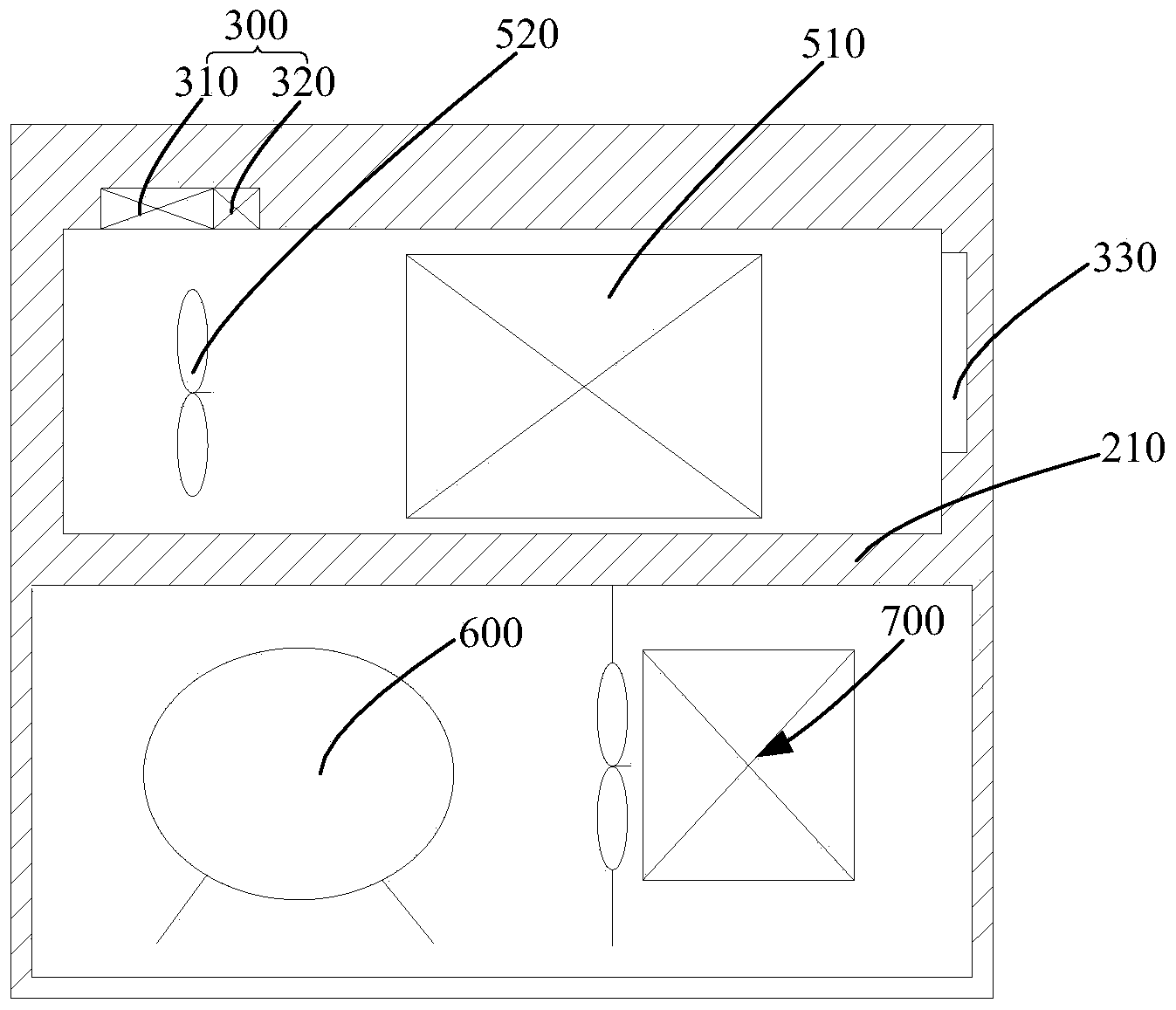 Separable refrigerator