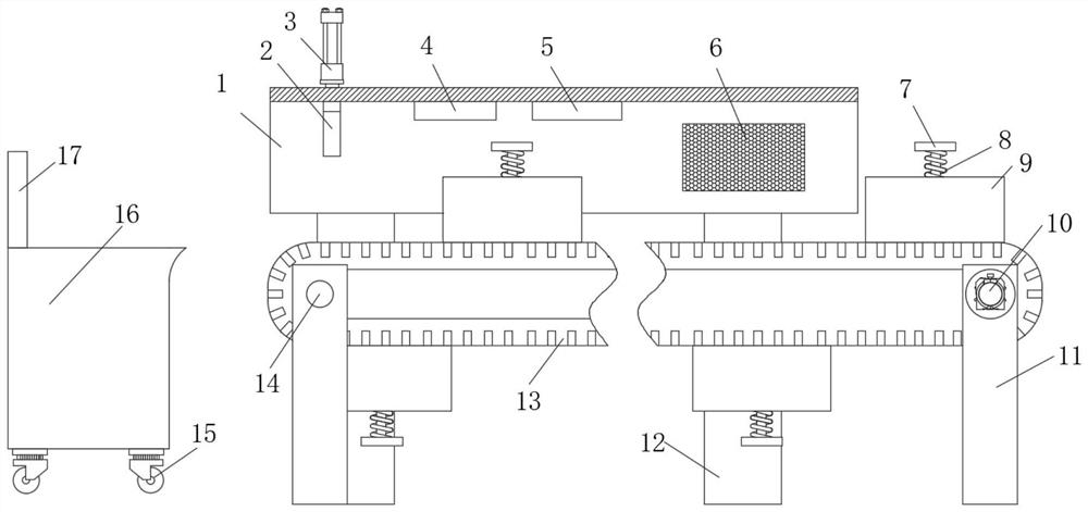 Electronic commerce logistics conveying device and using method thereof