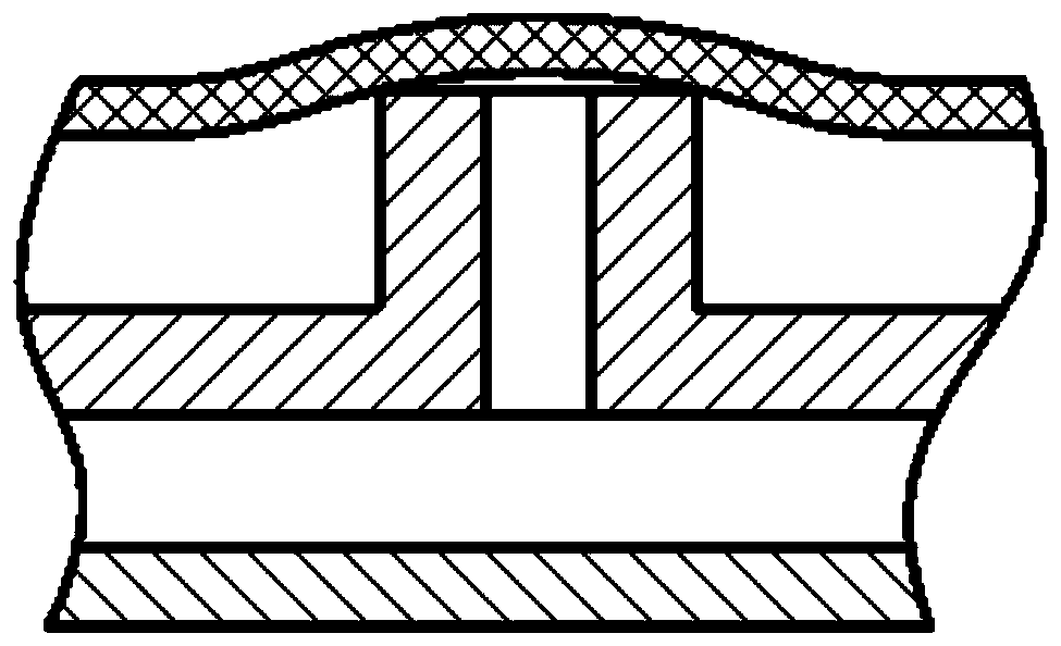 Diaphragm structure and leak valve