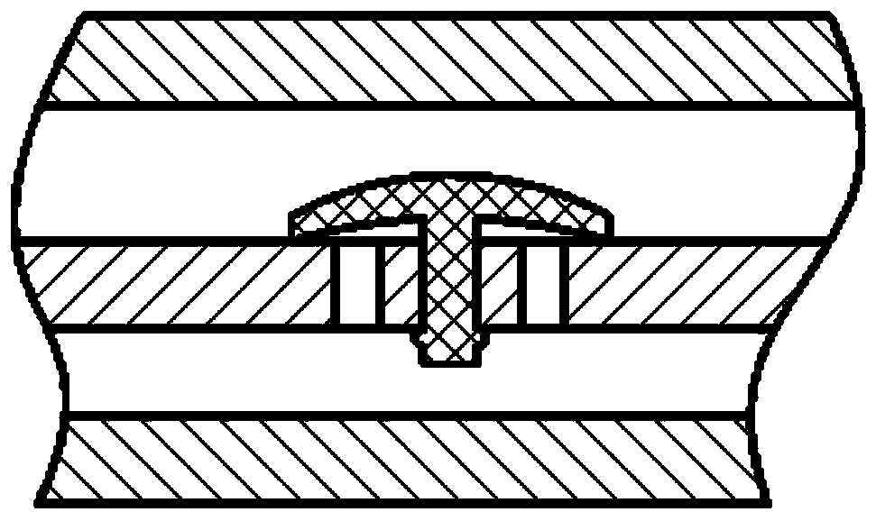 Diaphragm structure and leak valve