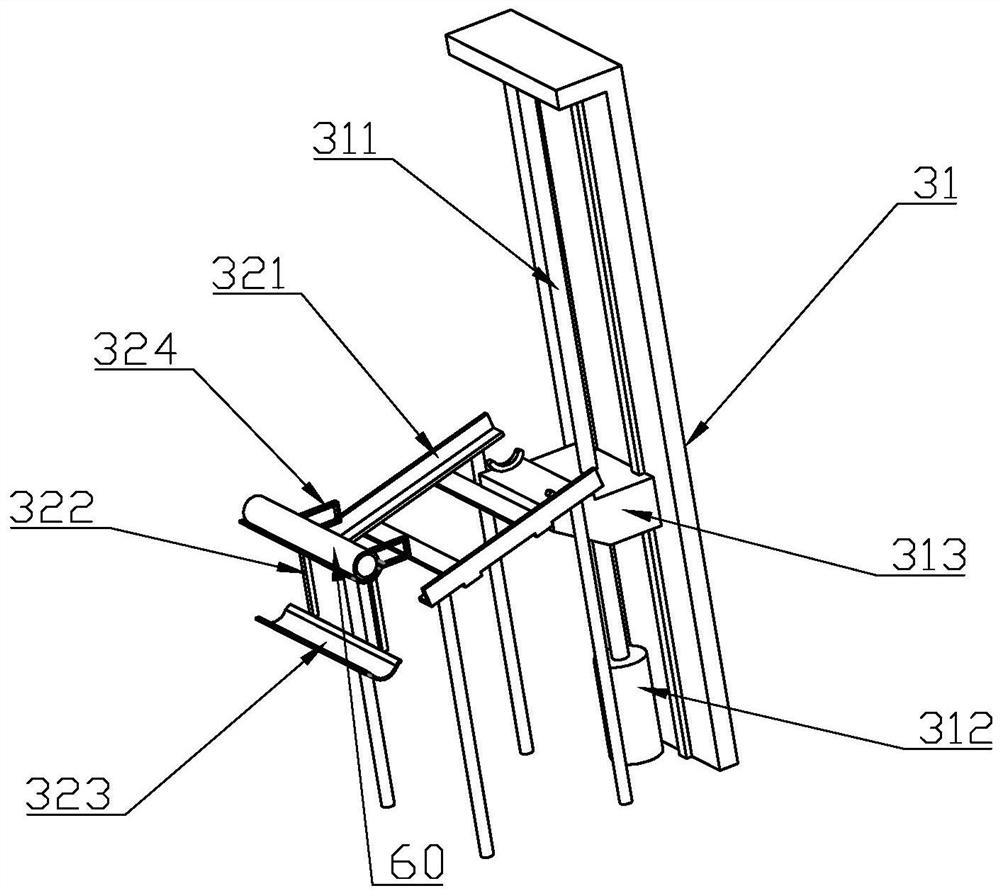 Fine cutting device for paper tube cutting