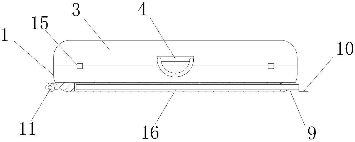 Portable metal tool storage device