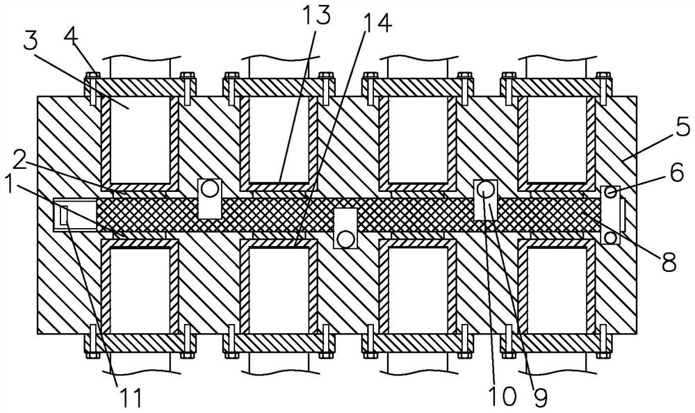 Assembled safety protection type wiring terminal