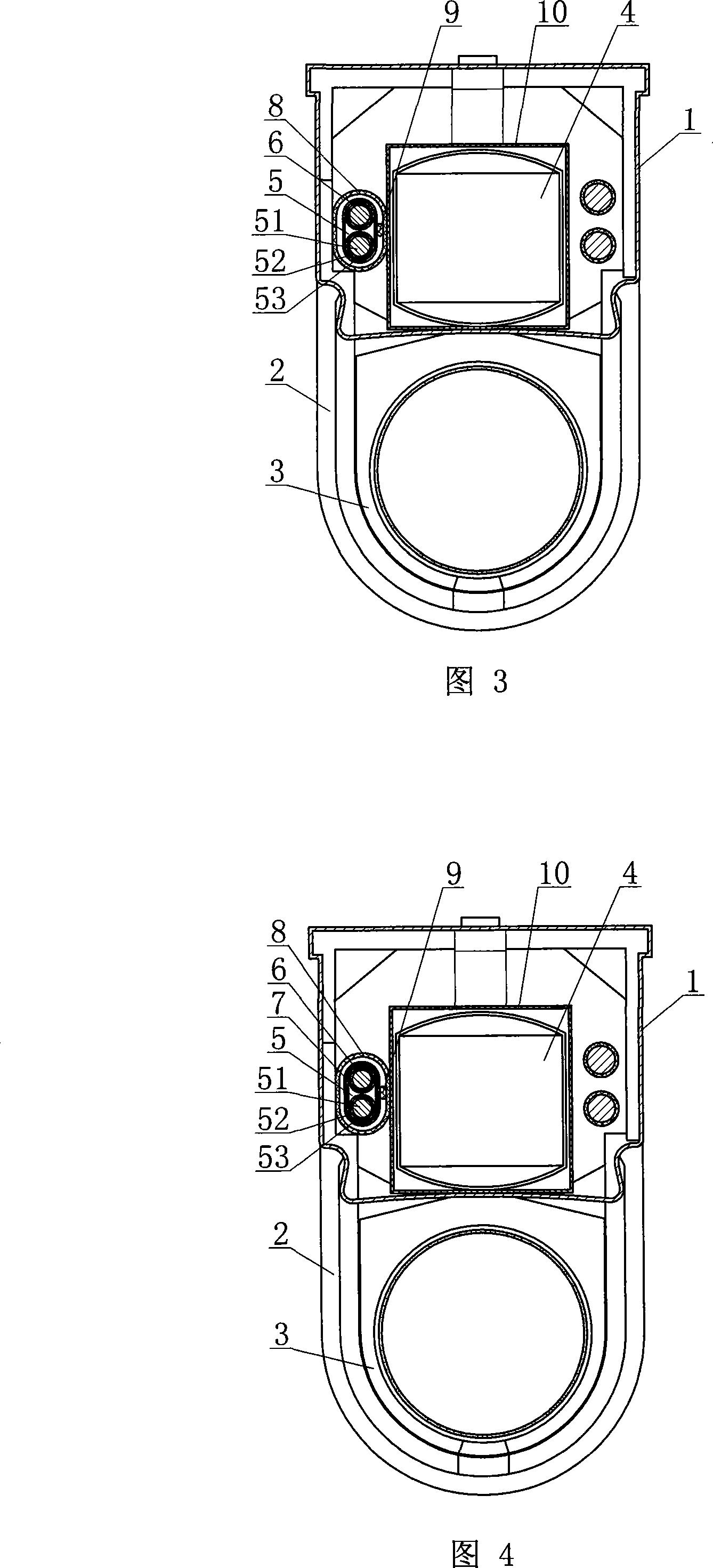 Fluorescent lamp and electrical wire for fluorescent lamp