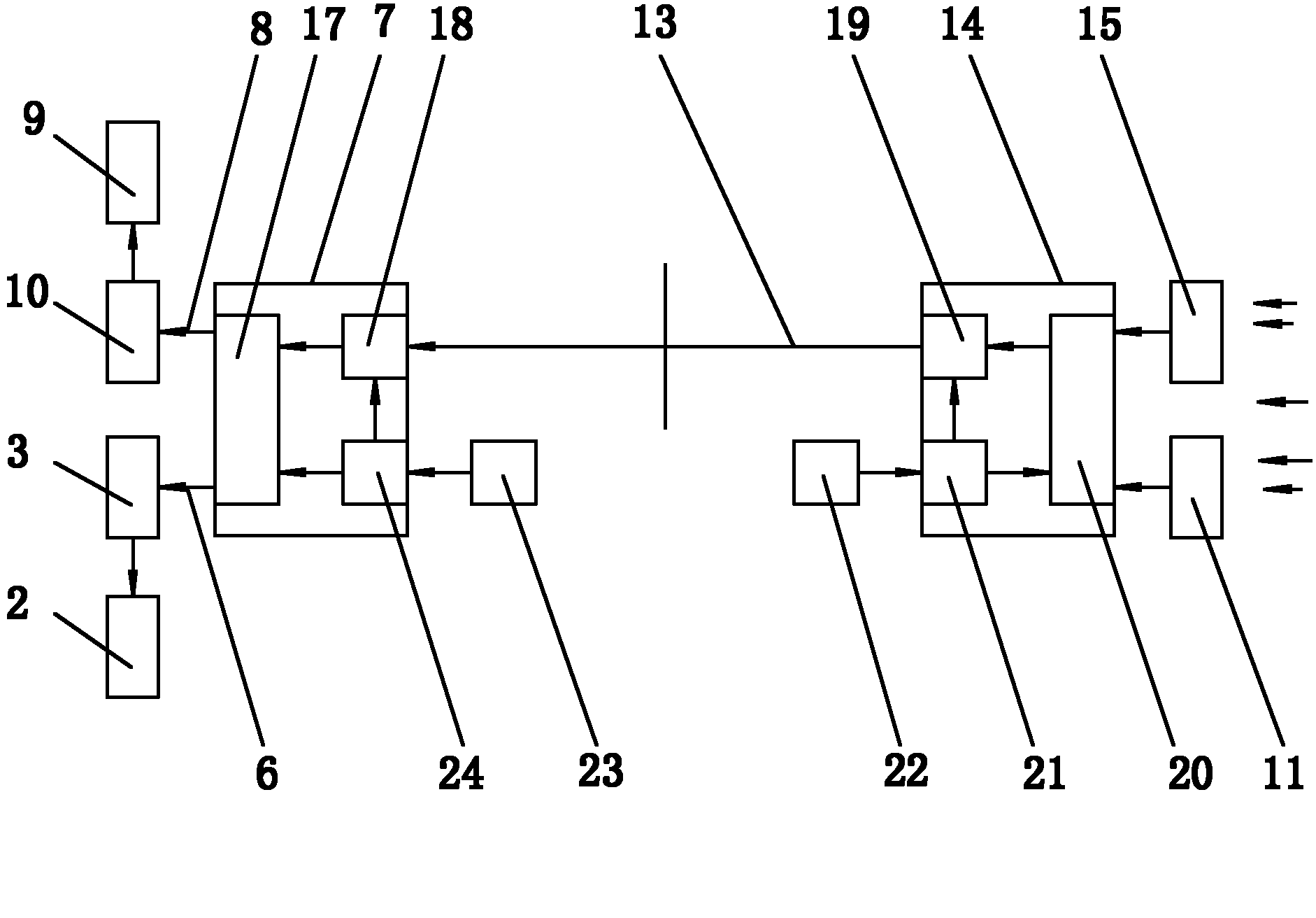 Disaster reduction control system of explosion door of underground return air main roadway