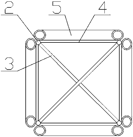 Cultivation device capable of increasing habitat space of Oratosquilla oratoria