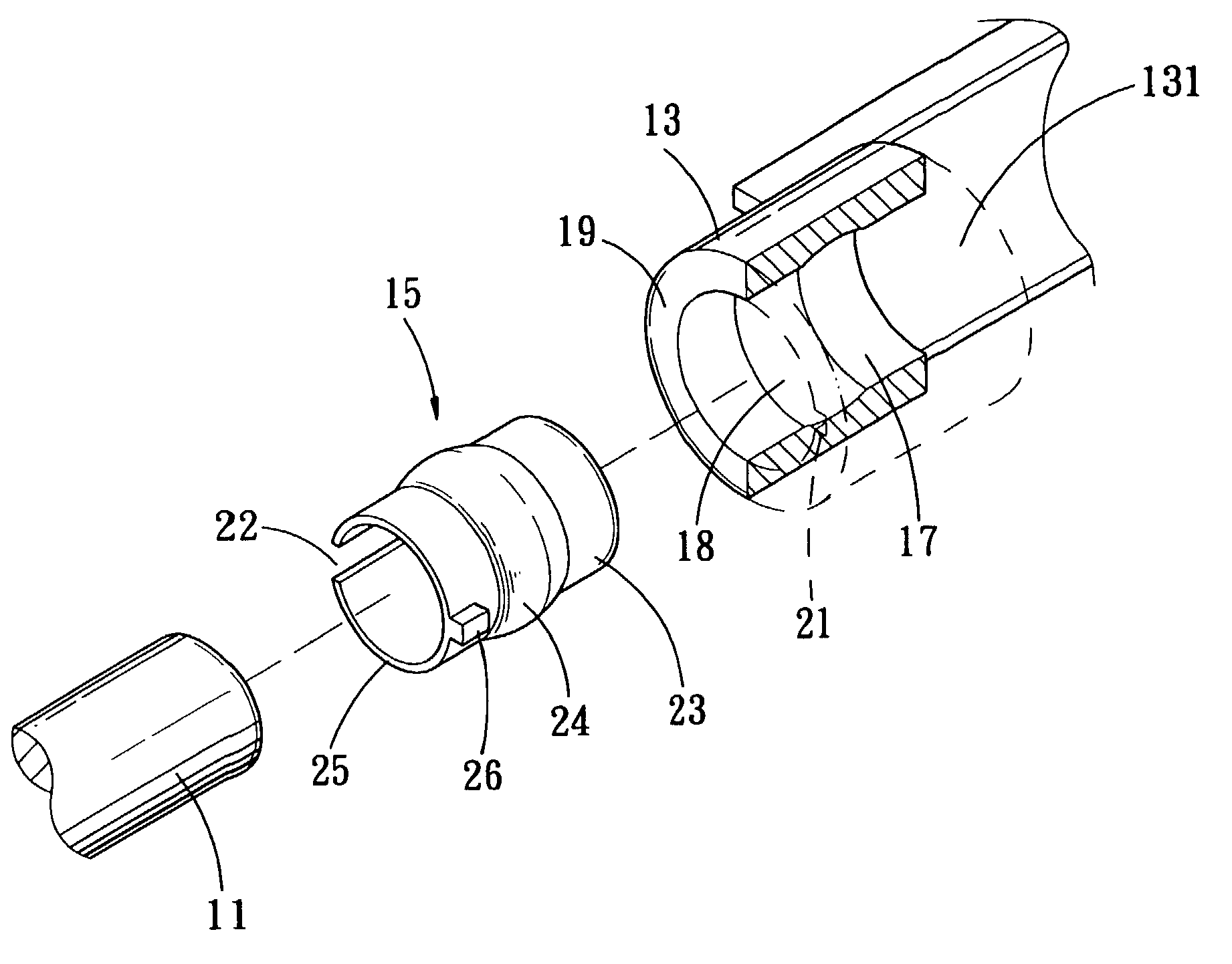 Bushing assembly having a self-alignment function