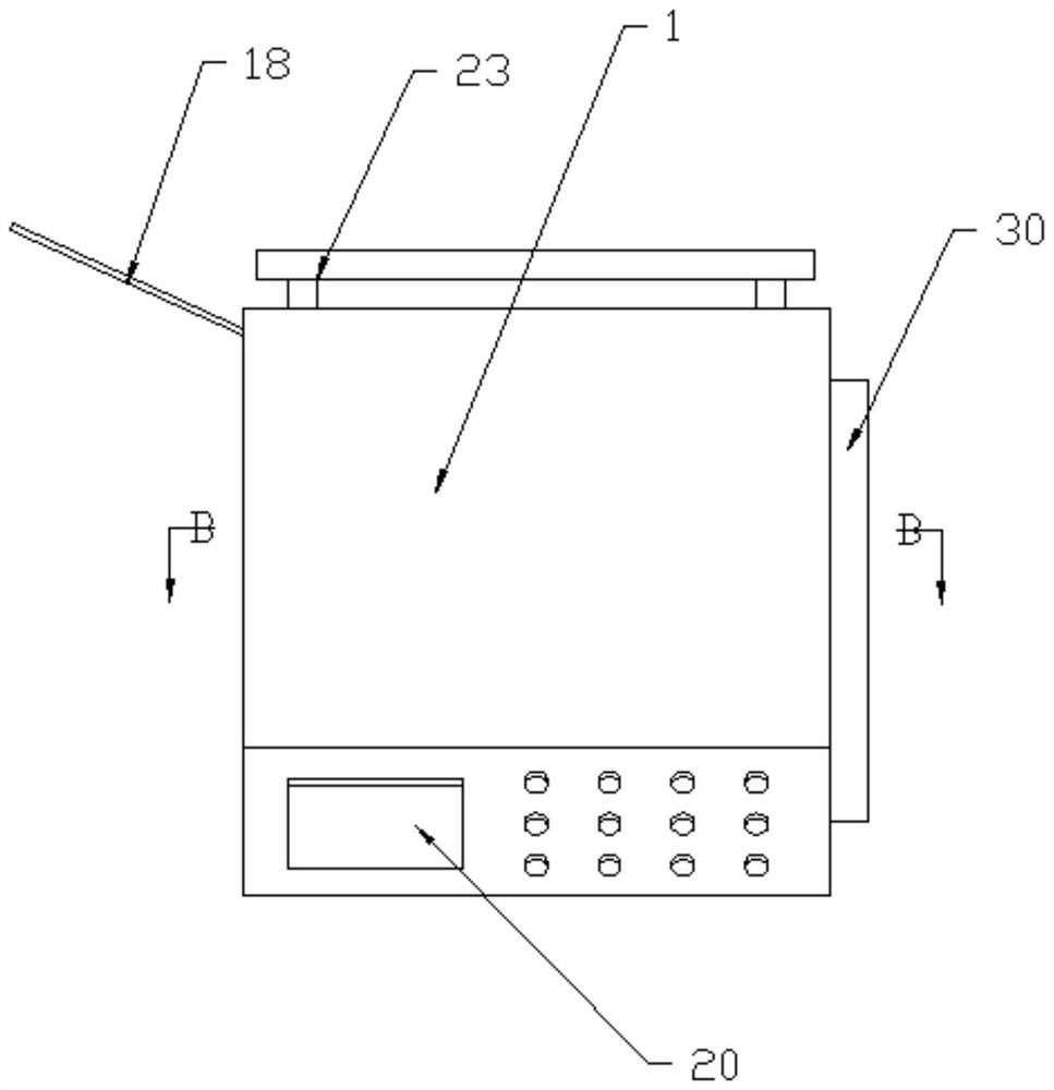 Portable laser cleaning machine facilitating automatic focusing