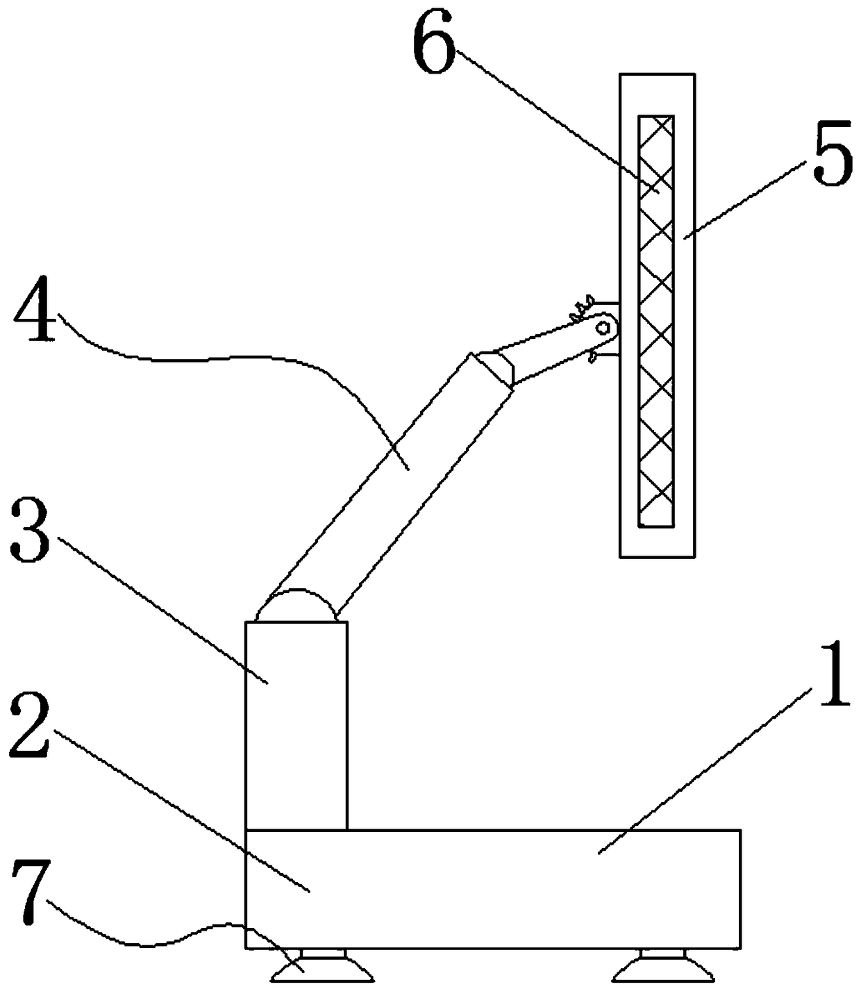 An automobile tire pressure monitoring device based on the internet of things