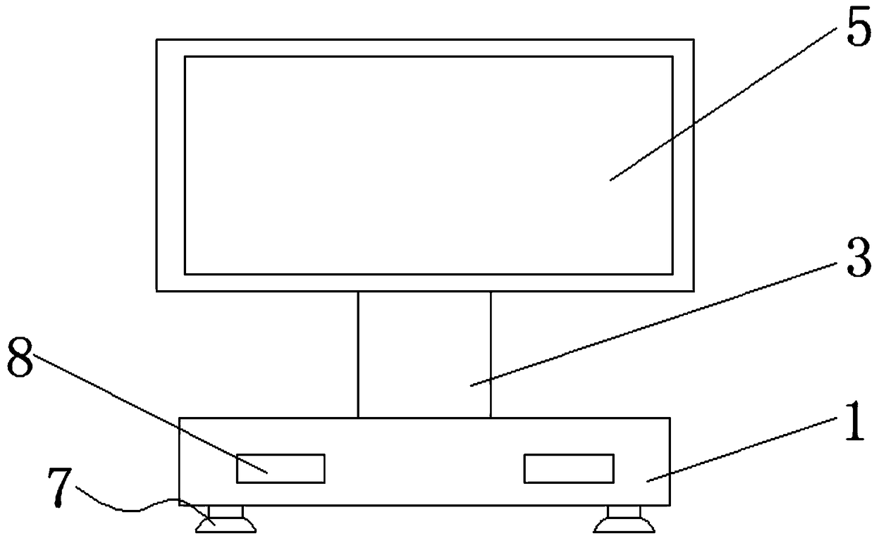 An automobile tire pressure monitoring device based on the internet of things