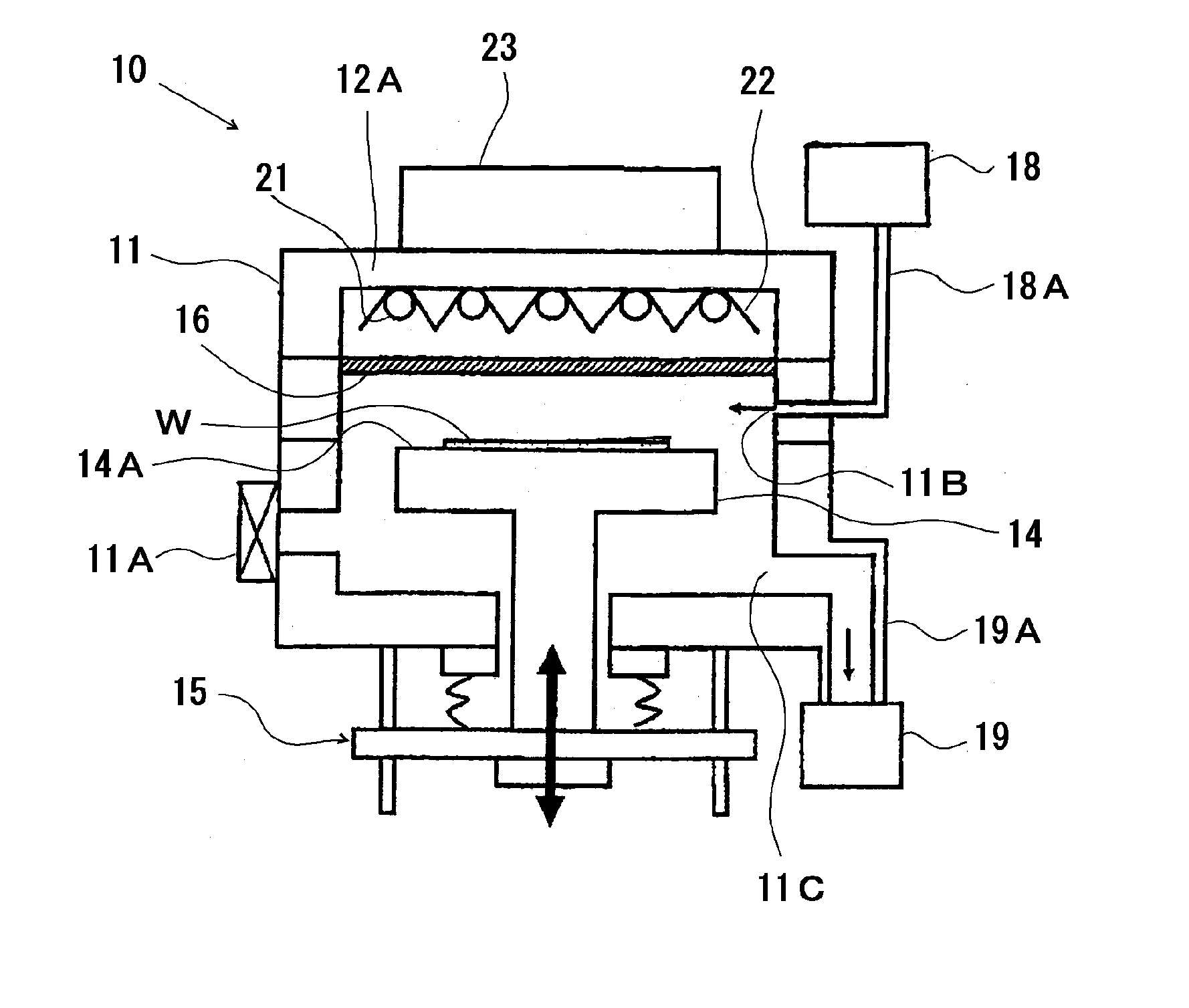 Process for curing low-dielectric constant material