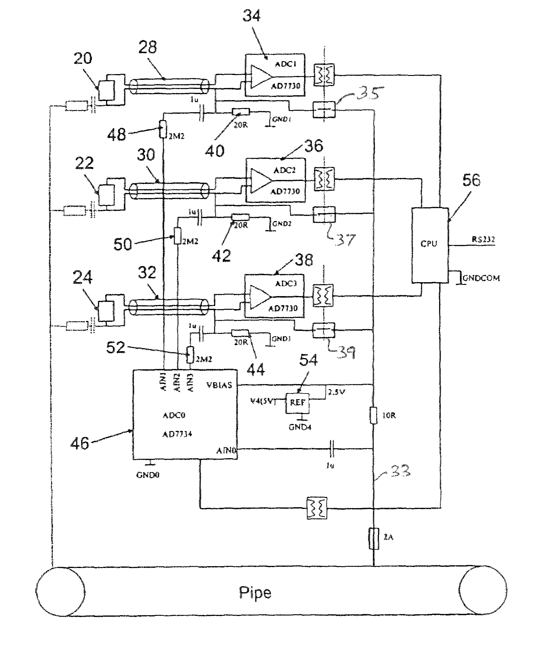 Method and a system of diagnosing corrosion risk of a pipe or a pipeline in soil