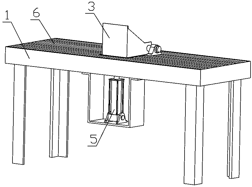 Milling fixture for mold steel