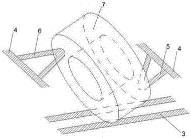 Surface pretreatment method of annular bonded NdFeB magnet