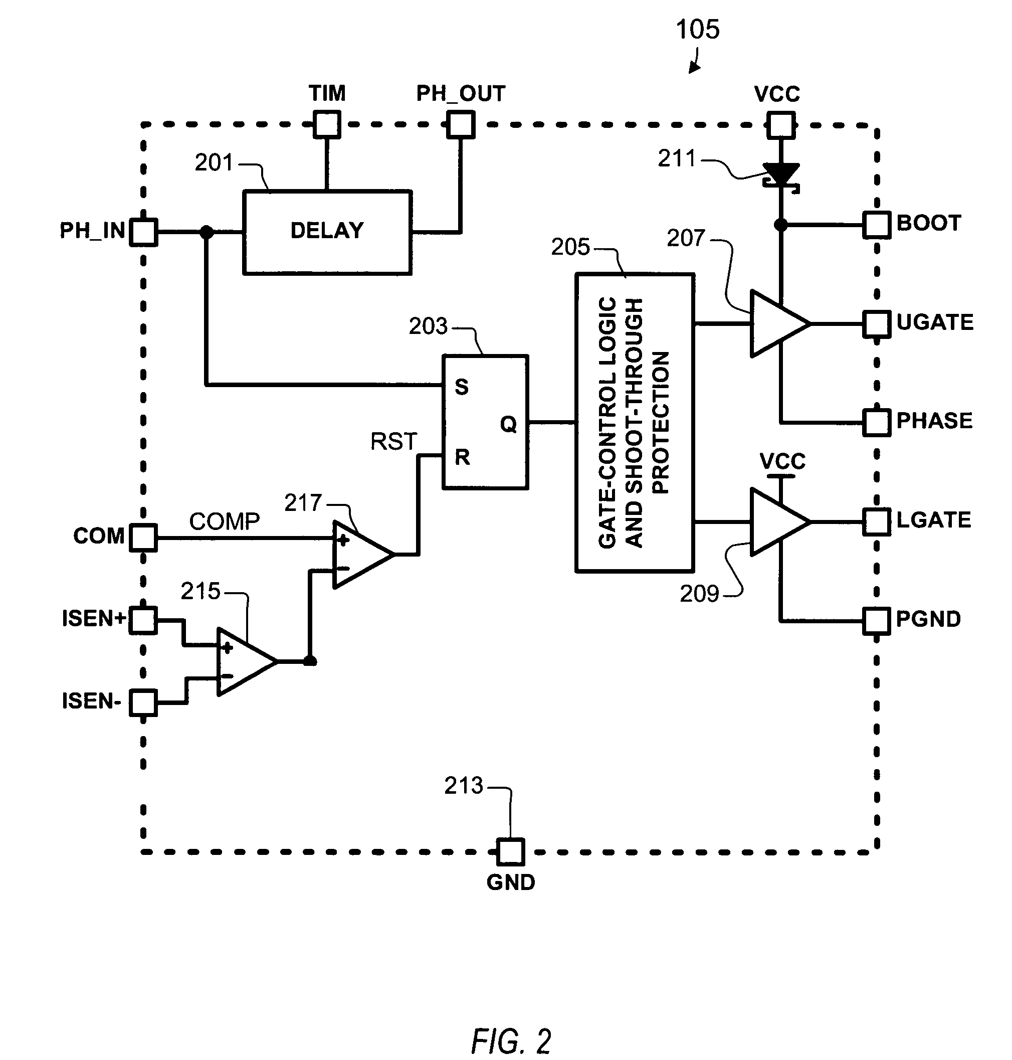 Cascadable current-mode regulator