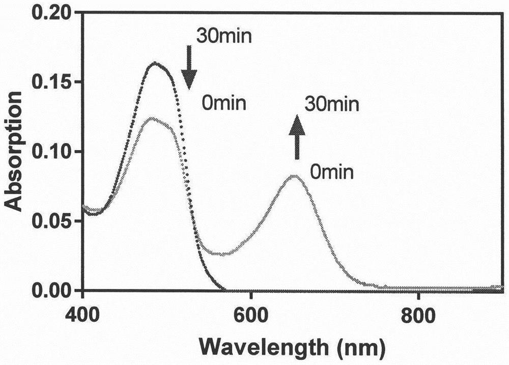 Beta-galactosidase near-infrared fluorescent probe, preparation method and application thereof