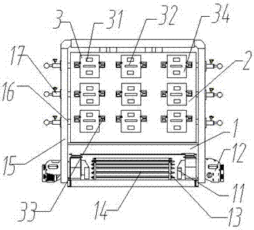 Energy-saving type preheating furnace