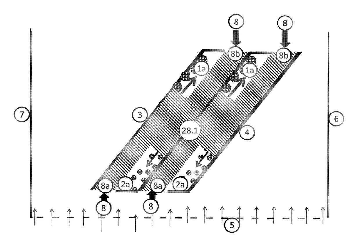 Fluid bed classification elements