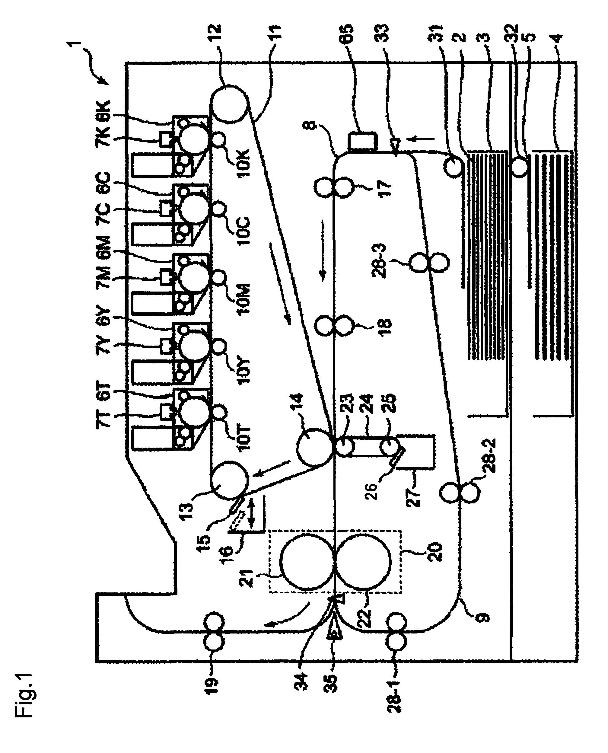 Transparent developer, developer housing, development device, and image formation apparatus