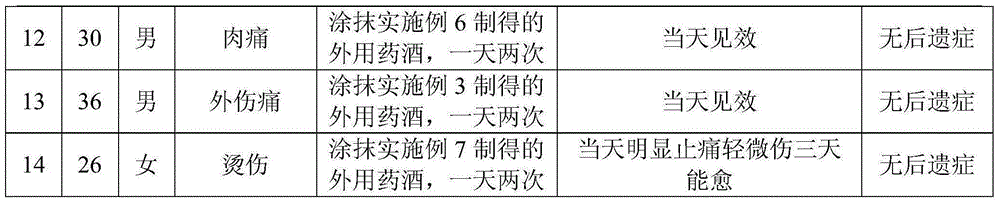 Preparation method of external medicinal wine