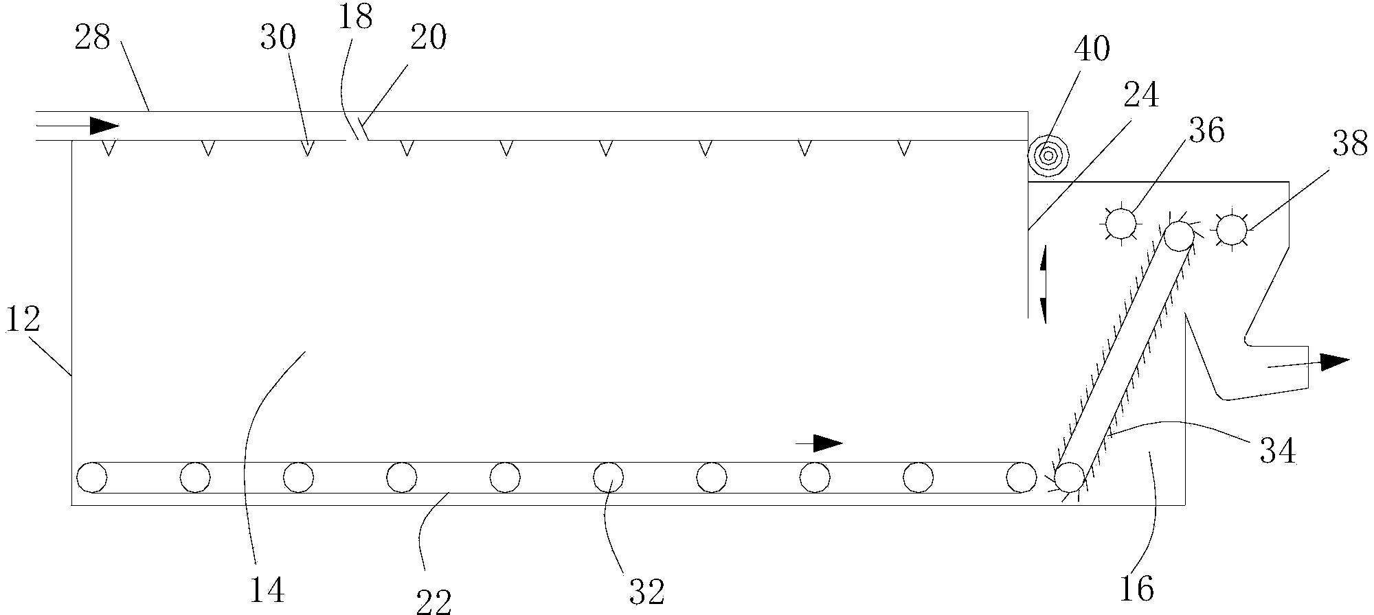 Cotton blending device and cotton blending method