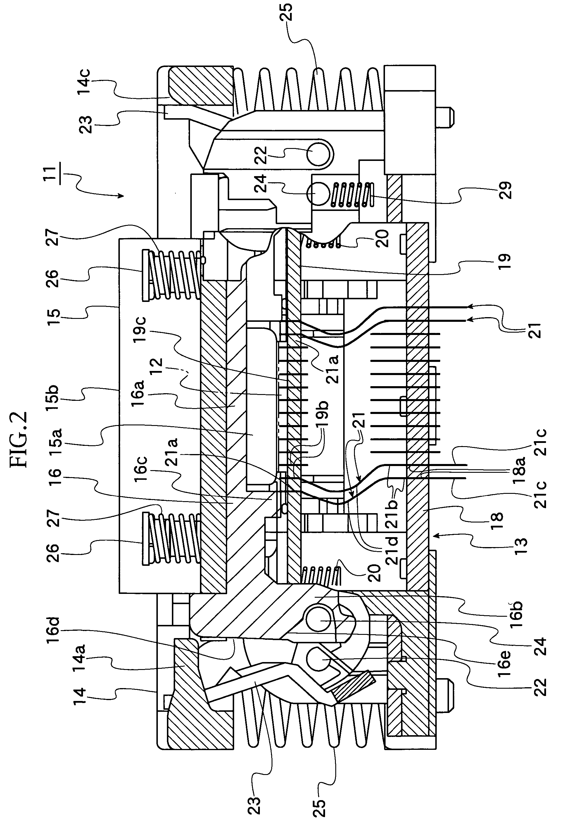 Socket for electrical parts