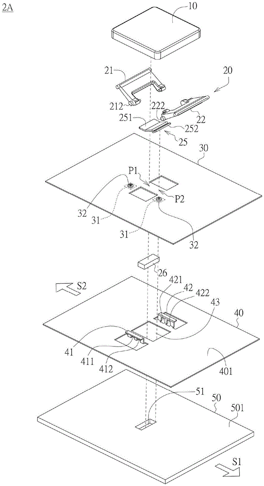 Key structure and portable computer using the same