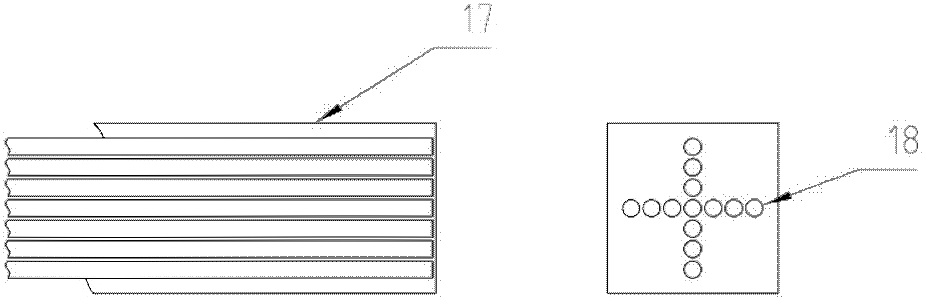 Coal powder combustion system used in high-moisture type coal oxygen-enriched combustion