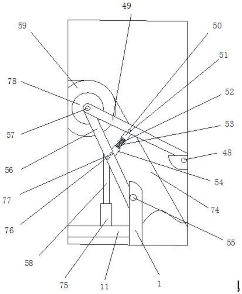 An energy-saving printing and dyeing device utilizing wind power