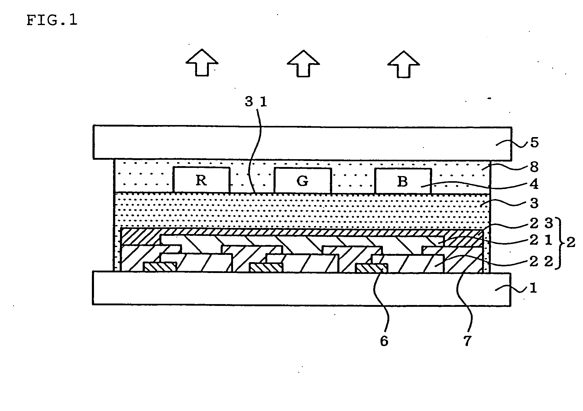 Organic el display and its production method