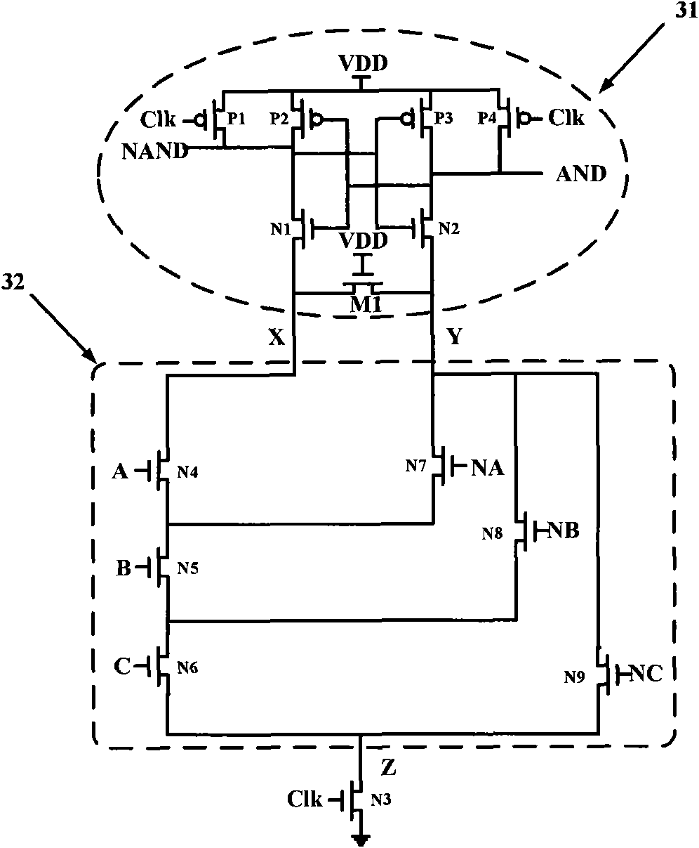 Full-custom AES SubByte circuit resisting differential power analysis attack