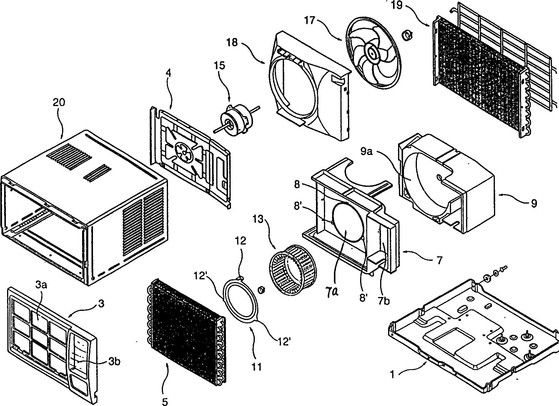 Air-conditioner air vent mounting device