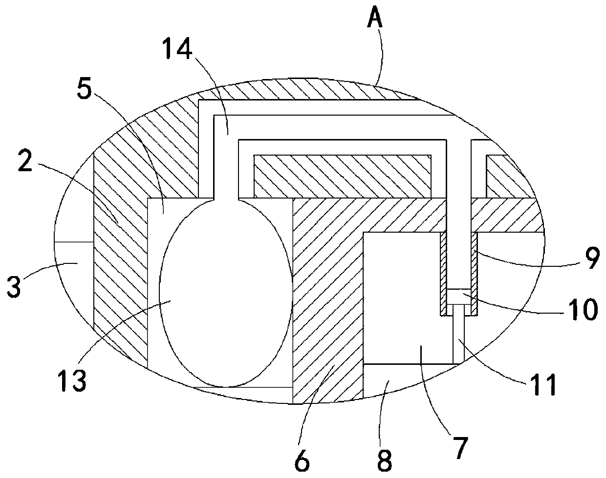 A labor-saving anti-collision sliding window