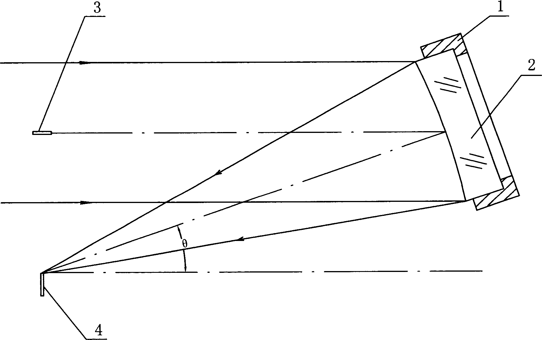 Production method of off-axis paraboloid mirror