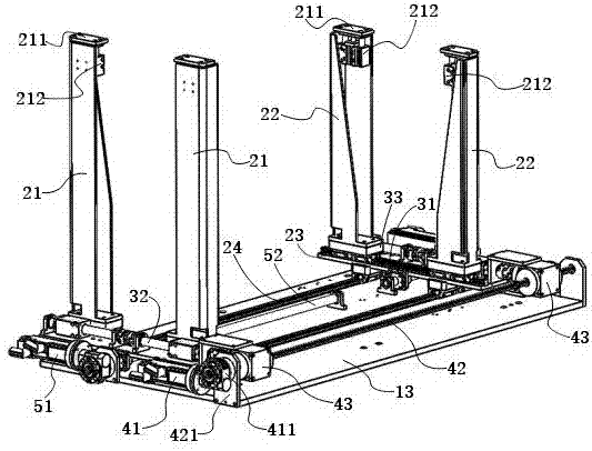 A shell riveting device