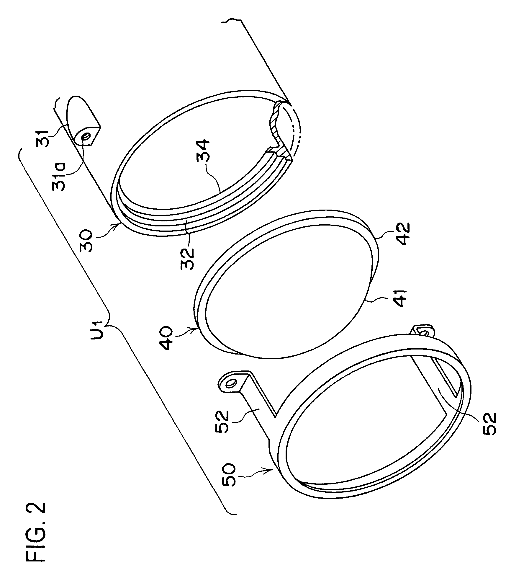 Vehicular infrared light radiating lamp