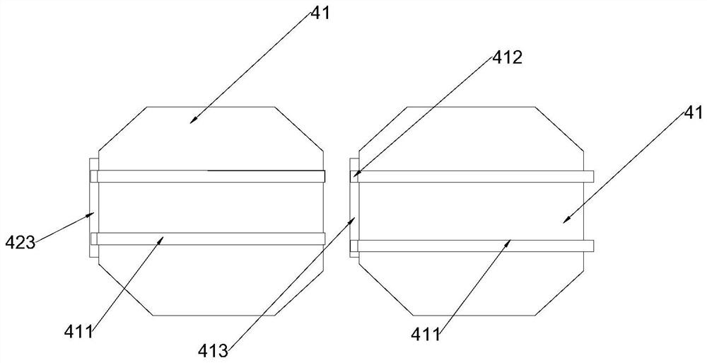 Series assembly equipment and method for solar cell silicon wafers