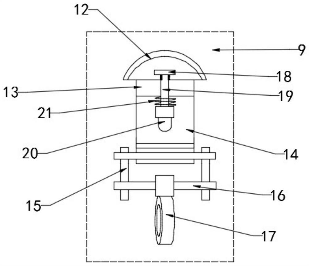 Segmented girder lifting device