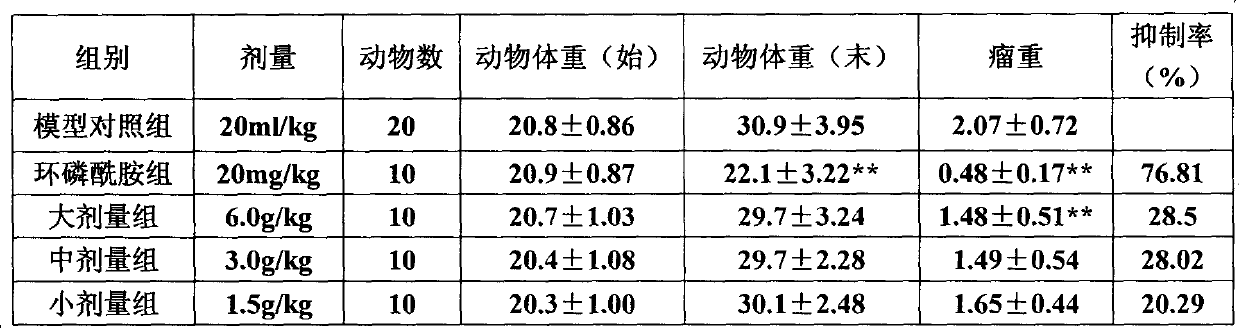 Medicament for treating acute and chronic leukemia and preparation method thereof