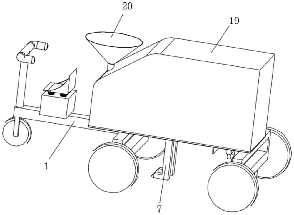 Potato automatic seeding equipment