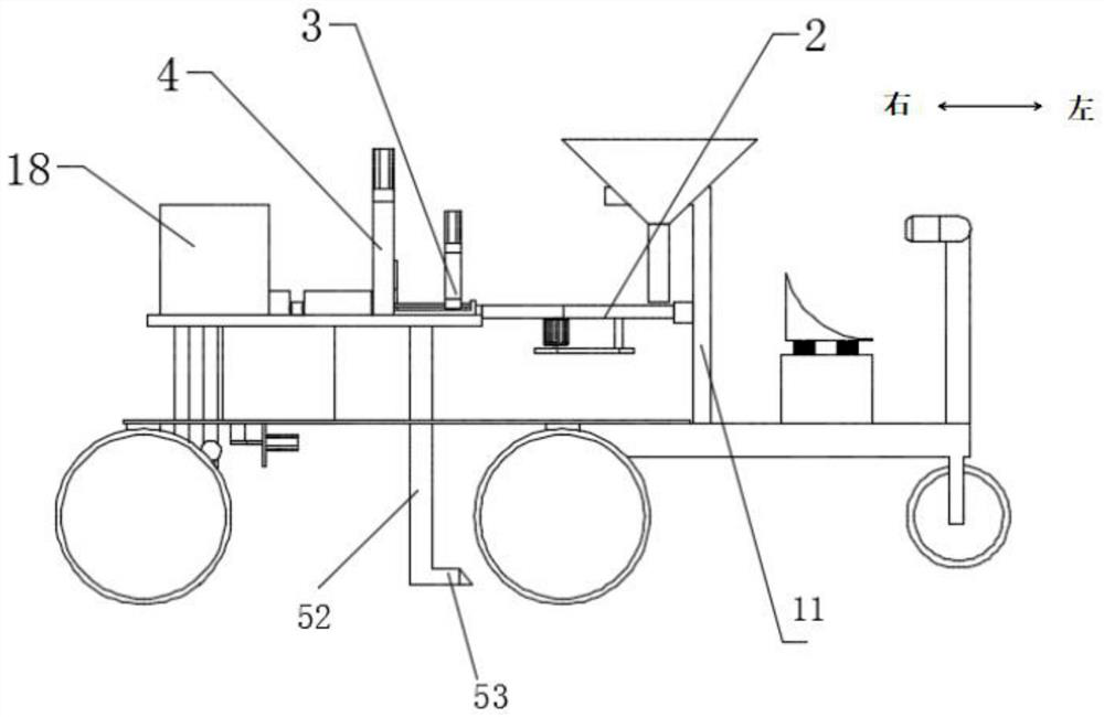 Potato automatic seeding equipment