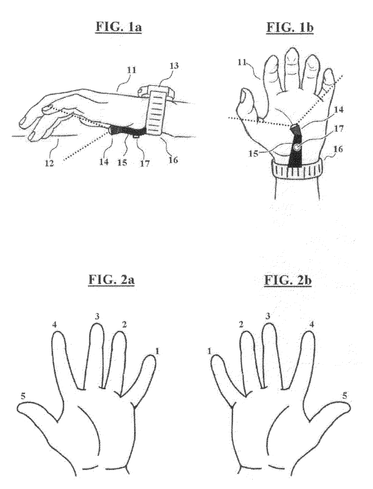 Free fingers typing technology