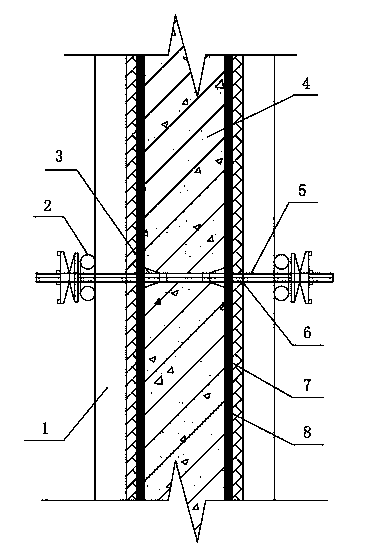 Production method of wood grain as-cast finish concrete template