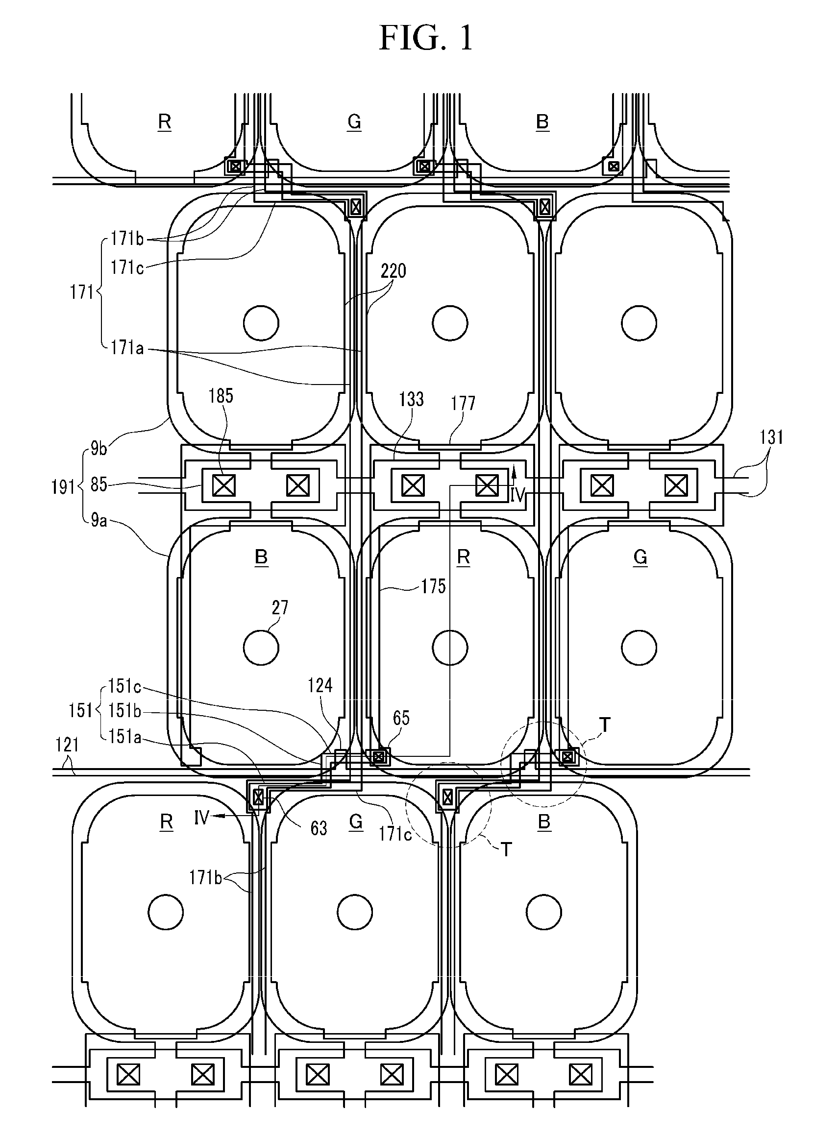 Increasing LCD aperture ratios