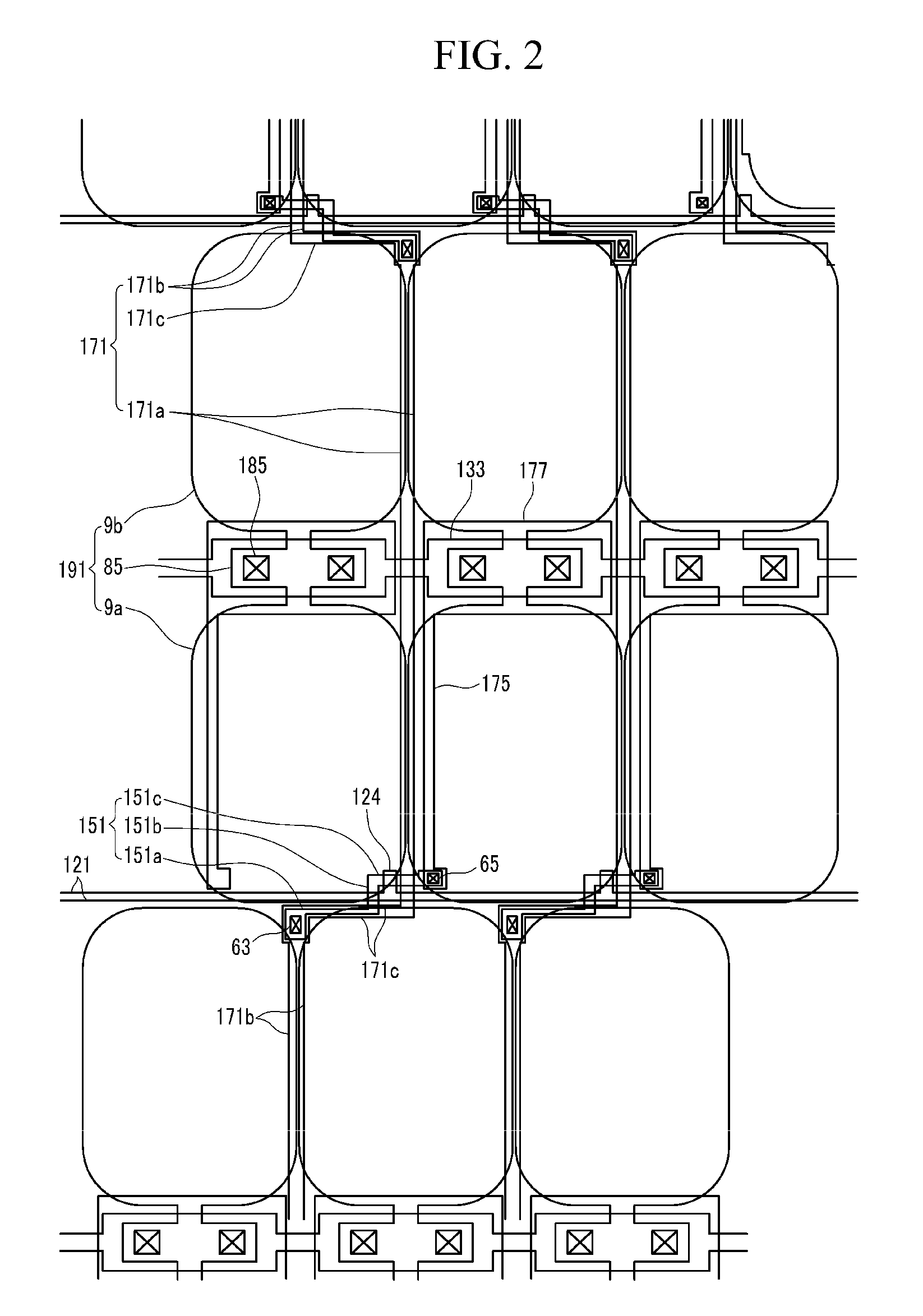 Increasing LCD aperture ratios