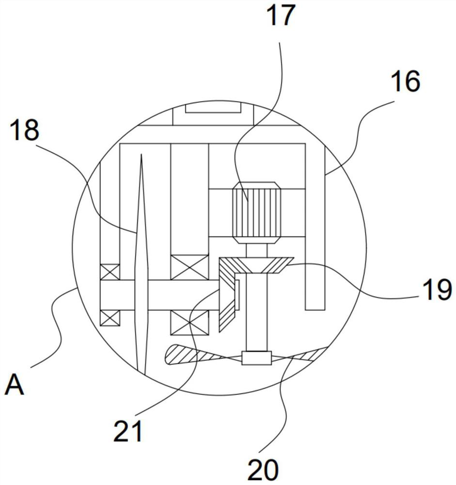 Elevator decoration part cutting device