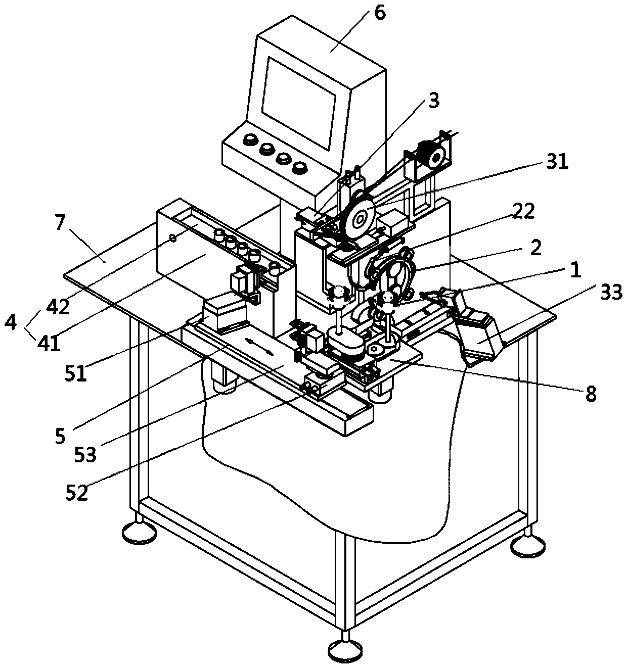 Full-automatic winding machine